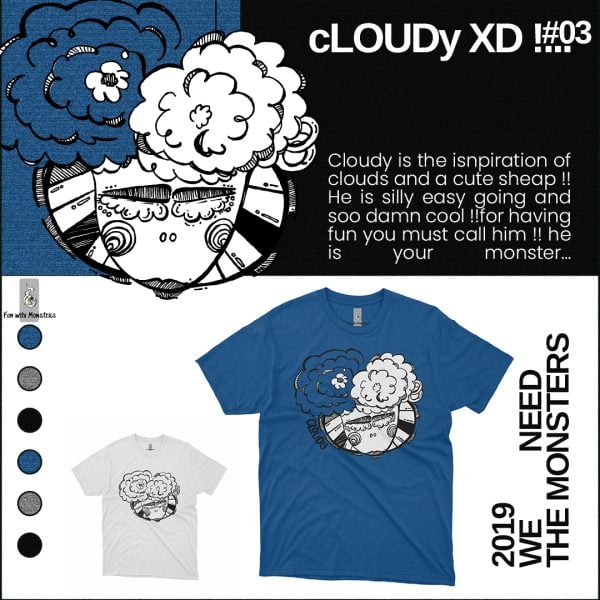 cLOUDy XD Tee