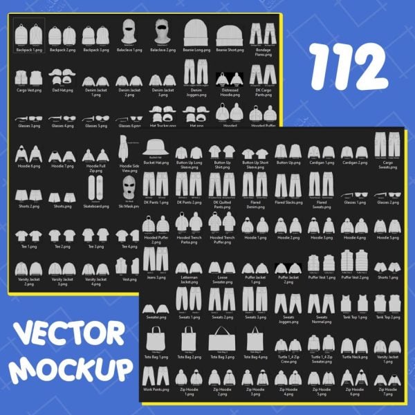 Premium Vector Mockup Pack (+100) - Image 2