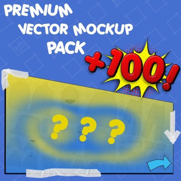 Premium Vector Mockup Pack (+100)