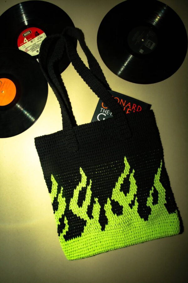 🔥Crochet Tote on Fire!🔥