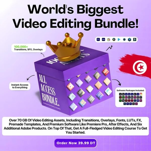 BIGGEST VIDEO EDITING BUNDLE