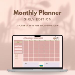 Monthly Planner (Girly Edition)