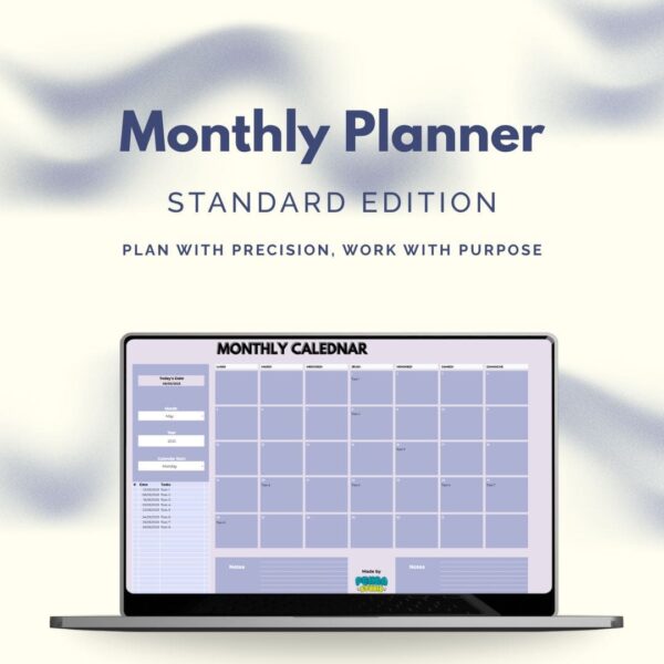 Monthly Planner (Standard Edition)