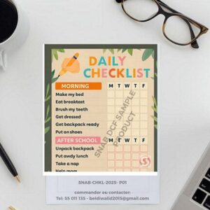 Daily checklist