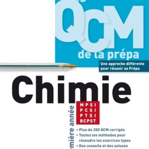 QCM de Chimie – MPSI, PCSI, PTSI