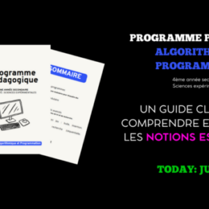 Guide résumé : Algorithmique et programmation