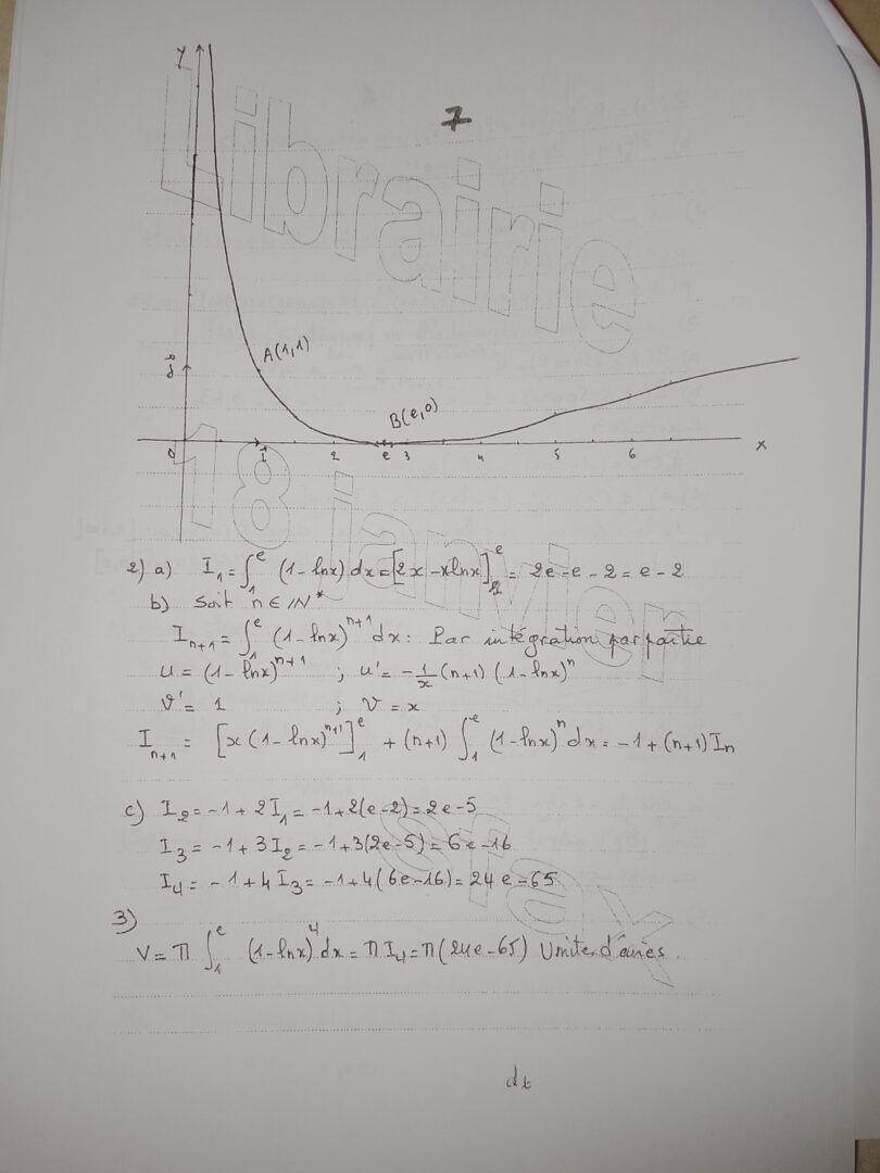 Devoir de synthèse math pour les meilleurs (pilote) - Image 4