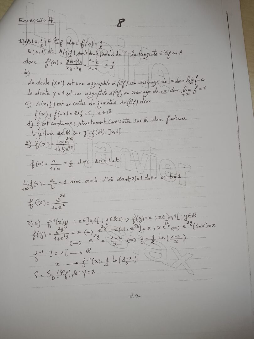 Devoir de synthèse math pour les meilleurs (pilote) - Image 5