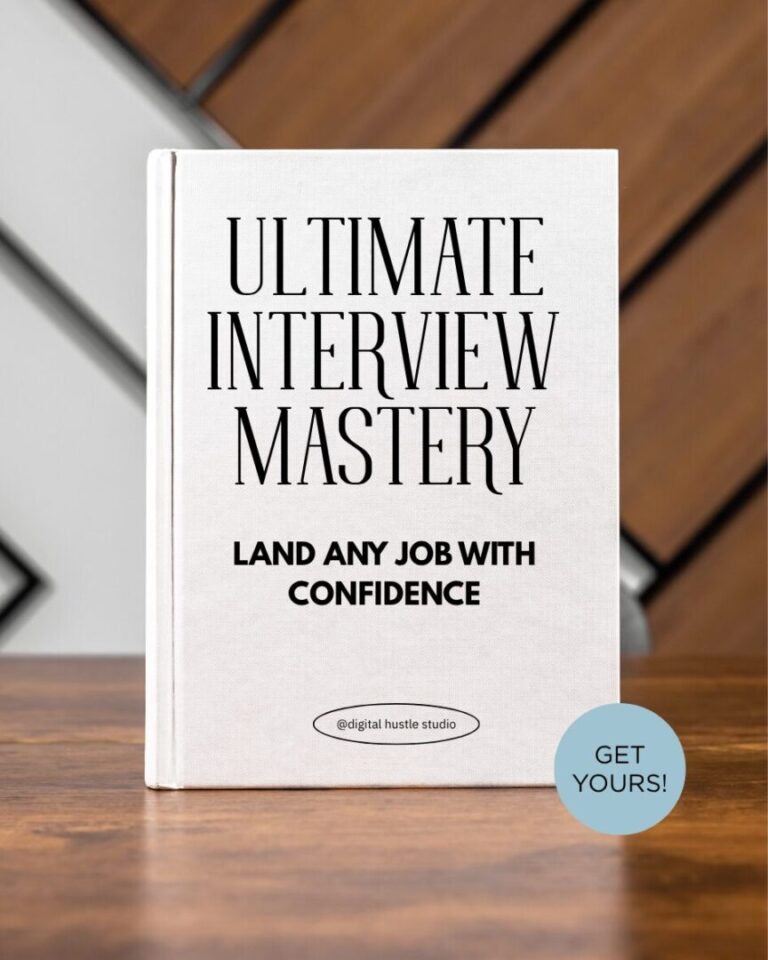 The Interview Mastery Bundle: Land Any Job with Confidence