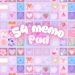 The Aura Sparkle Memo Pack