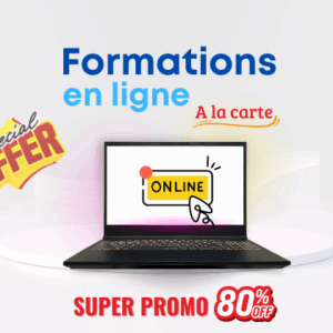 Pack de 25 formations en ligne au choix en Super Promo