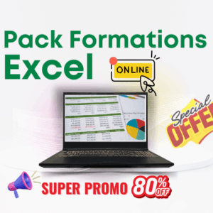 Booste ta carrière en maîtrisant Excel - Super Pack Promo