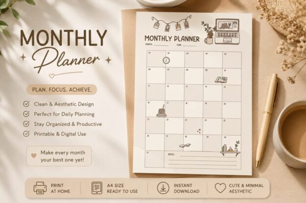 monthly planner