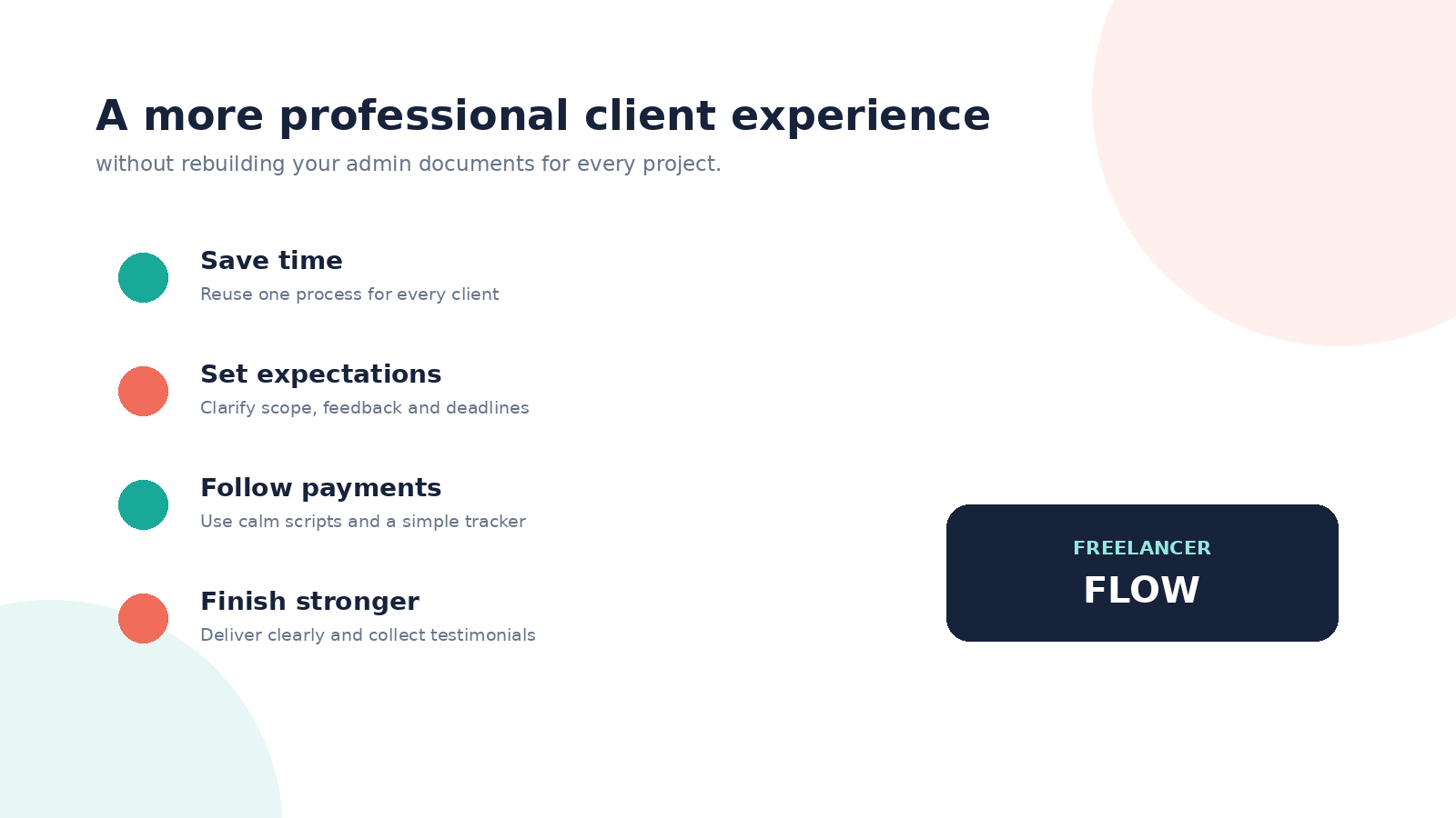 Freelancer Flow — Arabic + French Client Onboarding Kit - Image 5