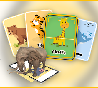 Augmented Reality Animals Book