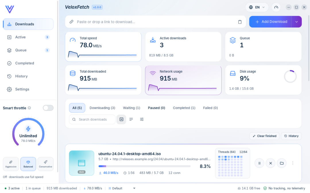 VeloxFetch